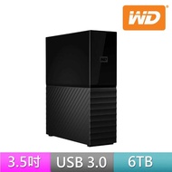 【WD 威騰】My Book 6TB 3.5吋外接硬碟(WDBBGB0060HBK)