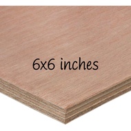 6 x6 inches pre-cut premium marine plywood