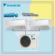 AC SPLIT WALL MULTI S DAIKIN 1/2PK+1/2PK INVERTER THAILAND