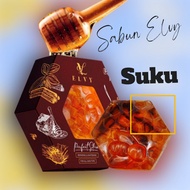 MURAH - SABUN ELVY SUKU (1/4) ELVY SOAP PUTIHKAN WAJAH PUDARKAN JERAGAT JERAWAT SABUN ELVY PERFECT SKIN ORIGINAL HQ