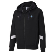 PUMA-男性BMW系列MMS連帽外套-黑色-歐規