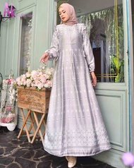 Model baju Gamis Terbaru 2023 Gamis motif batik Fashion moslem wanita terbaru Gamis remaja Dewasa Gamis pesta Baju Gamis Jumbo Murah