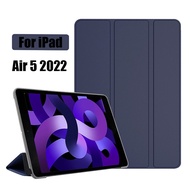 Coque สำหรับ iPad Air 5 2022สำหรับ iPad Air5 10.9นิ้วแท็บเล็ตปกหนัง PU สำหรับ New iPad Air 5th Generation แท็บเล็ต