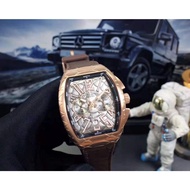 Frank Muller Fashion Sports Watch Double Eye Chronograph Quartz Waterproof Luxury Men's Business