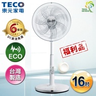 TECO東元 16吋 7段速微電腦遙控ECO溫控DC直流電風扇 XA1683BRD iFans 福利品