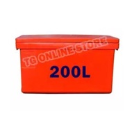 200L Cooler Box / Ice Box / Ice bucket / Picnic box / Fish Box / Tong Ais
