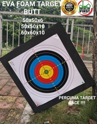 EVA FOAM Archery Target Butt Target Memanah FREE Target Face