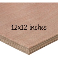 12 x 12 inches pre-cut premium marine plywood