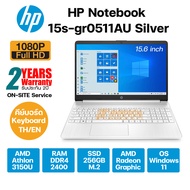 โน๊ตบุ๊ค HP Notebook 15s-gr0511AU Silver ของใหม่ ประกันศูนย์ 2ปี