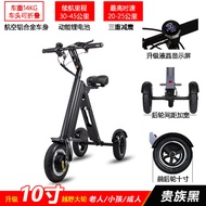 Wiljdy Mini Electric Folding Car Adult Tricycle Small Men and Women Balance Car Portable Electromobile