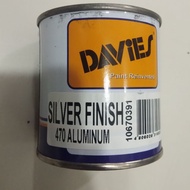 Davies paint silver finish 470 aluminum 1/4LITER