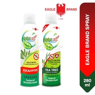 ▤❒  Eagle Brand Naturoil Disinfectant Spray Eucalyptus / Tea Tree 280ml