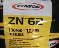 Ban Motor ZENEOS ZN62 130/60-17 Tubeless