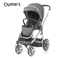 【英國Oyster3】OYSTER3雙向嬰兒手推車-三色(20秒收折 一提就走)
