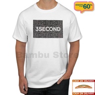 kaos 3second original/ baju 3second original/ 3second official store/ Kaos Pria distro termurah/ Kaos 3second termurah/- BamBu Store