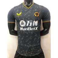 WOLVES BLACK KIT JERSEY [PLAYER ISSUE]
