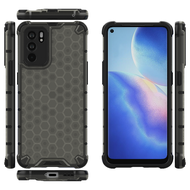 New Men's Casing เคส OPPO Reno6 Z 5G Reno 6 Pro 5G เคสโทรศัพท Phone Case Honeycomb Technology Anti-fall Lens Protection Military-grade Protection Hard Cover 2021