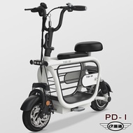 【e路通】PD-1 寵膩 48V 高碳鋼 鋰電 10AH 雙避震 LED燈 寵物親子 電動車(電動自行車)