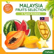 Malaysia Fruits Selection / Papaya / Cempedak / Jackfruit / Starfruit [Xiao San Fruits]