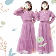 NEW! Kanna Set Mango Crape plus Tutu Gamis Anak Panjang Pakaian Casual Modern Baju Anak Hijab Modern Terbaru Baju Baju lebaran 2022 Baju Anak Tanggung Atasan Busui Muslimah Zipper Belakang Simpel Pakaian Casual Trend Model Trendi Masa Kini 2021 HK