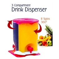 3 COMPARTMENT DRINK DISPENSER