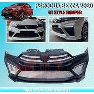 PERODUA BEZZA 2020 FACELIFT GT BUMPER (GT STYLE) FRONT BUMPER FOR BEZZA 2020 GT BUMPER DEPAN FIBER CAR BODYKIT