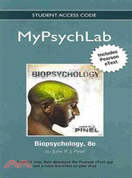 6028.Biopsychology ― New Mypsychlab With Pearson Etext Student Access Code Card John P. J. Pinel