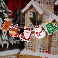50Pcs Christmas Tag Christmas Gift Decorative Pendant Card