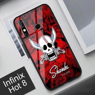 Infinix Hot 8 - SoftCase Glass Kaca - One Piece - S10 - Casing Hanphone - Pelindung Handphone - SoftCase Glass kaca - Infinix Hot 8 - Case Terbaikk!!
