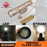 🛩️Airsoft Surefire Softair Tactical IR Laser Infrared Flashlight Hunting Airsoft Gun Strobe Weapon Light Picatinny Acces