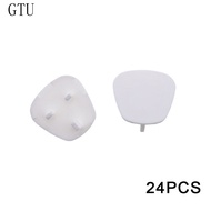 GTU GTU 12/24/48pcs Plug Socket Covers Babies Kids Safety Protector for UK 3 Pin Sockets Accessories 12/24/48pcs 3 Pin Protection Babies Kids UK Sockets Plug Socket Covers Protector