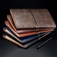 RuiZe Leather notebook cover Spiral notebook A5 planner agenda 2022 office B5 note book business notepad diary 6 ring binder