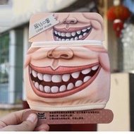 [ 現貨] UT創意小鋪 兒童 小孩 搞怪 3D 臉部 表情 口罩 1978 大張牙裂嘴