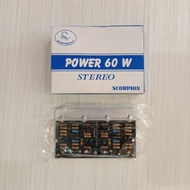 Kit / Rangkaian Power 60 Watt Stereo