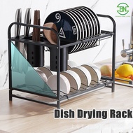 Stainless Steel Dish Drainer Rack Multifunctional Kitchen Dish Drying Rack