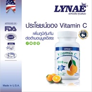 Lynae VitaminC USA วิตามินซี บำรุงผิว ต่อต้านสารอนุมูลอิสระ เสริมภูมิคุ้มกัน 30 เม็ด  Lynae VitaminC 1000 Vitamin USA วิตามินซี บำรุงผิว ต่อต้านสารอนุมูลอิสระ 30 เม็ด  Lynae Vitamin C 1000mg with Bioflavonoidsไลเน่ วิตามินซี 1000มก วิตามินซีสกัด และ ไบโอฟ