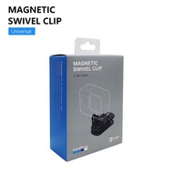 GoPro Magnetic Swivel Clip Bag Strap Mount for HERO 11 10 9 8 6 5 BLACK