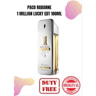 Original paco rabanne 1 million lucky edt 100ml /lelaki perfume/mens perfume/minyak wangi/perfume/hadiah/gift set
