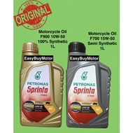 Petronas Sprinta 4T F900 10W-50 (Fully Synthetic) / 4T F700 15W-50 (Semi Synthetic) - 1 Litre, 100% Original