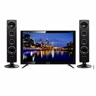TV Led polytron 32inch Tower speaker khusus pengiriman medan