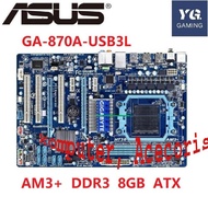 GIGABYTE GA 870A USB3L Motherboard 870 CPU Socket AM3 AM3 DDR3 8gb ATX