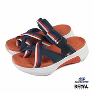《滿1500現折150》Skechers Modern 橘色 增高5CM 涼拖鞋 女款 NO.J0380【新竹皇家 133010NVOR】