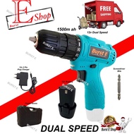 Burst E Shop 12v Cordless drill Two Speed ( Two Battery ) /// 21v Wrench Lthium Li-ion Battery With More Powerful 12v 16v 18v 21v 36v 48v 88v Bosch Makita Dewalt Worx Milwaukee Dong Chen Bossman Stanley Hikoki Hilti Ogawa Okat