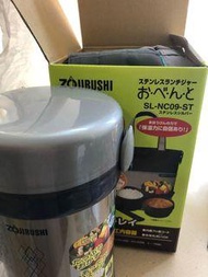 全新象印 保溫飯壺 連手提袋