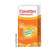 Flavettes Effervescent Vitamin C 1000mg (Orange/Passion Fruit) 30's