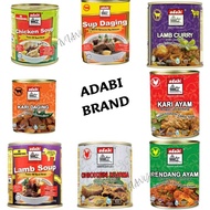 ADABI Kari Kambing / ADABI Kari Daging/ADABI Kari Ayam/ADABI Sup Kambing/Rendang Daging/Rendang Ayam Chicken