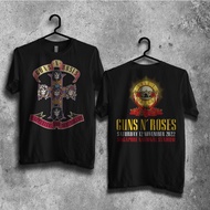 T-shirt Band Guns N Roses Tshirt GNR 03 Tour Singapore 2022