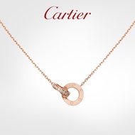 Cartier Cartier Love Series Rose Gold White Gold Diamond Necklace COD 18K Saudi gold