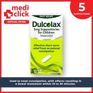 Dulcolax Ped supp 5 mg (5's) - Mediclick