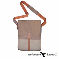 【URBAN TOOL】reporterBag 城市精靈電腦三用包(鐵銹棕/適用15 吋筆電)